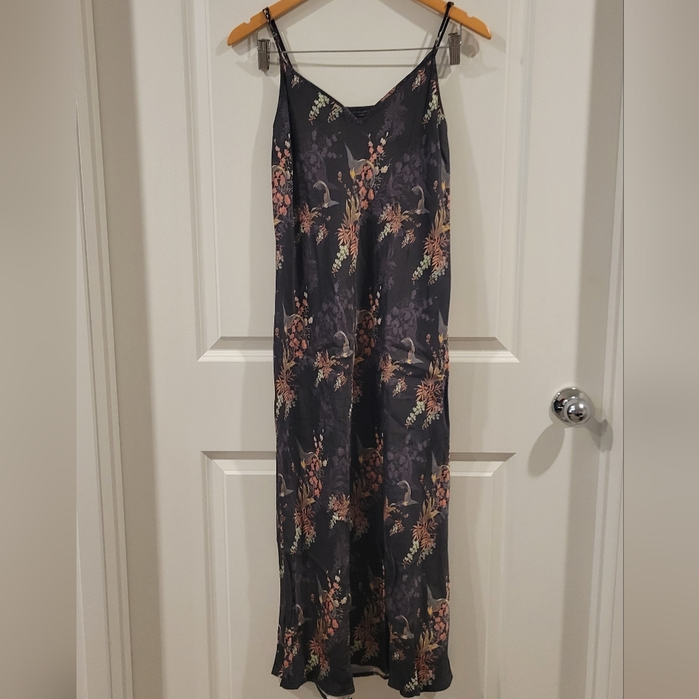 All Saints Tierny Melisma Slip Dress Size Large